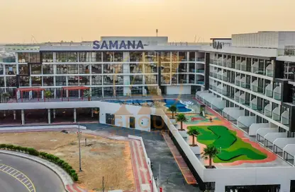 Apartment - 1 Bedroom - 2 Bathrooms for rent in Samana Golf Avenue - Dubai Studio City - Dubai