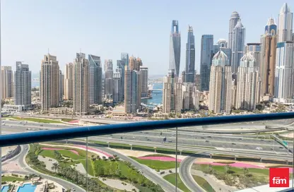 Apartment - 1 Bedroom - 2 Bathrooms for rent in Jumeirah Bay X1 - JLT Cluster X - Jumeirah Lake Towers - Dubai