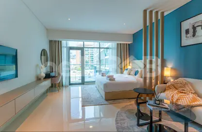 Apartment - Studio - 1 Bathroom for rent in Seven Palm - Palm Jumeirah - Dubai