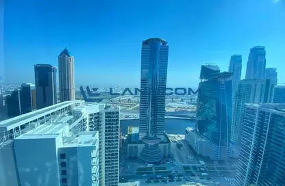 مكتب - استوديو للايجار في برج بارك لين - الخليج التجاري - دبي