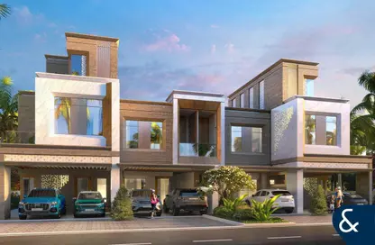 Townhouse - 4 Bedrooms - 3 Bathrooms for sale in Monte Carlo - Damac Lagoons - Dubai