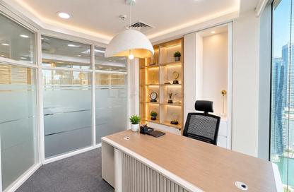 Office Space - Studio - 1 for rent in The Binary Tower - Business Bay - Dubai