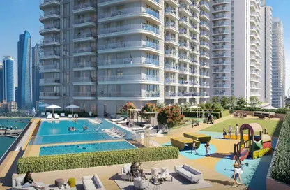 Apartment - 2 Bedrooms - 2 Bathrooms for sale in Beachgate by Address - EMAAR Beachfront - Dubai Harbour - Dubai