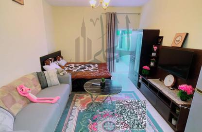 Apartment - Studio - 1 Bathroom for rent in Orient Tower 1 - Orient Towers - Al Bustan - Ajman