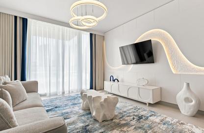 Apartment - 1 - 1 for rent in Beach Mansion Tower 2 - Beach Mansion - Emaar Beachfront - Dubai Harbour - Dubai