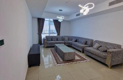 Apartment - 2 Bedrooms - 2 Bathrooms for rent in Beach Tower 2 - Al Khan Lagoon - Al Khan - Sharjah