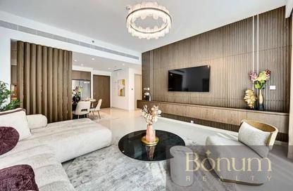 شقة - 2 - 3 للبيع في برج Beach Isle 1 - بيتش آيل - إعمار بيتشفرونت - دبي هاربور - دبي