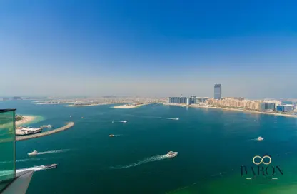 Apartment - 3 Bedrooms - 4 Bathrooms for rent in Beach Vista Tower 2 - Beach Vista - EMAAR Beachfront - Dubai Harbour - Dubai