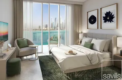 Apartment - 2 Bedrooms - 2 Bathrooms for sale in Beachgate by Address - EMAAR Beachfront - Dubai Harbour - Dubai