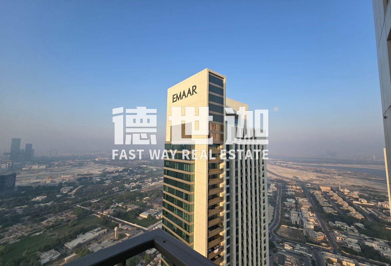 High Floor | 2 Balconies | Luxury Furnished photo 9