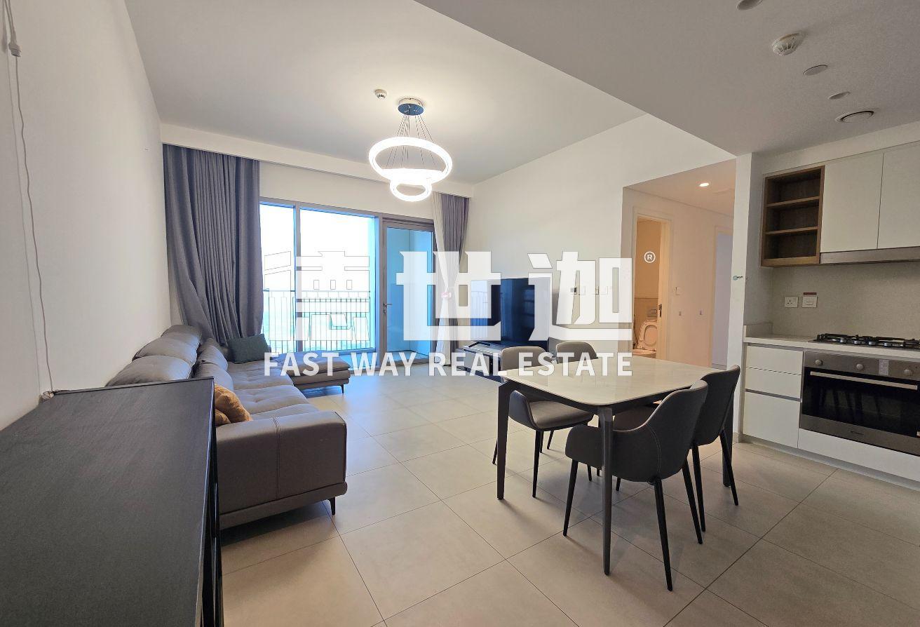 High Floor | 2 Balconies | Luxury Furnished photo 4