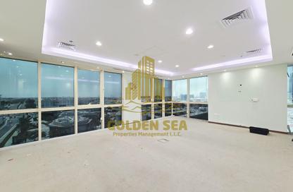 Office Space - Studio - 2 Bathrooms for rent in CI Tower - Cornich Al Khalidiya - Al Khalidiya - Abu Dhabi