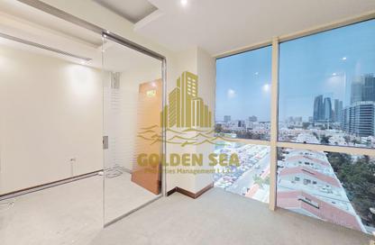 Office Space - Studio - 2 Bathrooms for rent in CI Tower - Cornich Al Khalidiya - Al Khalidiya - Abu Dhabi