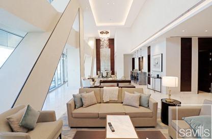 Apartment - 3 Bedrooms - 5 Bathrooms for rent in Bridge Sky - Burj Khalifa Area - Downtown Dubai - Dubai