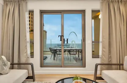 Apartment - 1 Bedroom - 3 Bathrooms for rent in Shams 1 - Shams - Jumeirah Beach Residence - Dubai