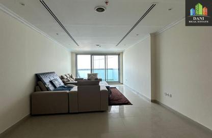 Apartment - 2 Bedrooms - 4 Bathrooms for rent in Corniche Tower - Ajman Corniche Road - Ajman