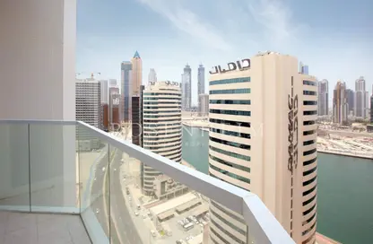 Apartment - 1 Bedroom - 2 Bathrooms for rent in AG Tower - Business Bay - Dubai