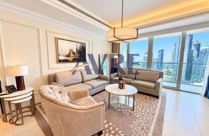 Apartment - 1 - 2 for rent in Kempinski Blvd (The address Blvd) - Downtown Dubai - Dubai