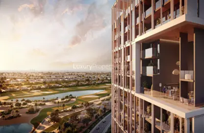 Apartment - Studio - 1 Bathroom for sale in Vista by Prestige One - Dubai Sports City - Dubai