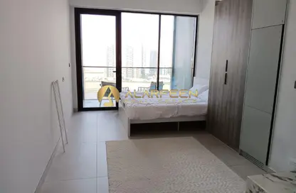 Apartment - 1 Bathroom for rent in Amal Tower - Dubai Sports City - Dubai