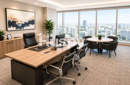 Office Space - Studio - 1 Bathroom for rent in Al Salam Tower - Dubai Media City - Dubai