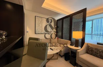 Apartment - Studio - 1 Bathroom for rent in Burj Lake Hotel - The Address DownTown - Downtown Dubai - Dubai