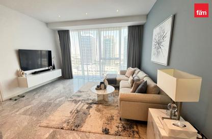 Apartment - 1 - 1 for rent in The Pad - Business Bay - Dubai