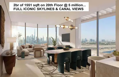 Apartment - 2 Bedrooms - 4 Bathrooms for sale in Artistry One Residences - Dubai Design District - Dubai