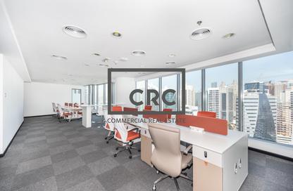 Office Space - Studio - 1 Bathroom for rent in I Rise Tower - Barsha Heights (Tecom) - Dubai