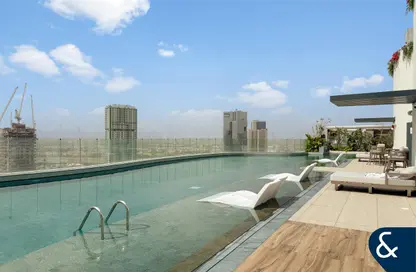 شقة - غرفة نوم - 2 حمامات للايجار في إليجانس من شيماء - منطقة 18 - قرية جميرا الدائرية - دبي