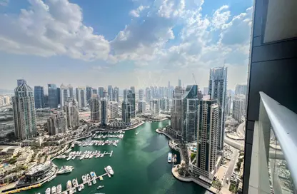 Apartment - 2 Bedrooms - 3 Bathrooms for rent in Damac Heights - Dubai Marina - Dubai