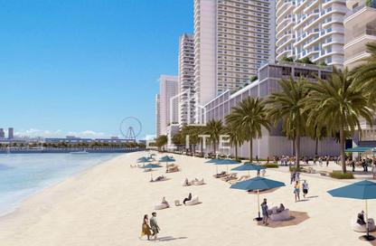 Apartment - 2 Bedrooms - 2 Bathrooms for sale in Beachgate by Address - Emaar Beachfront - Dubai Harbour - Dubai