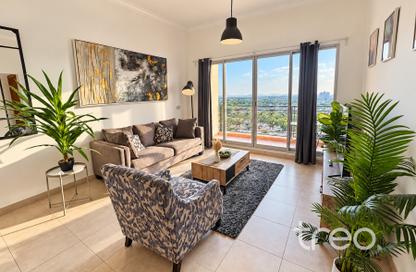 Apartment - 1 - 2 for rent in Venetian - Canal Residence - Dubai Sports City - Dubai
