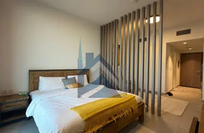 Apartment - Studio - 1 Bathroom for rent in Areej Apartments - Aljada - Sharjah