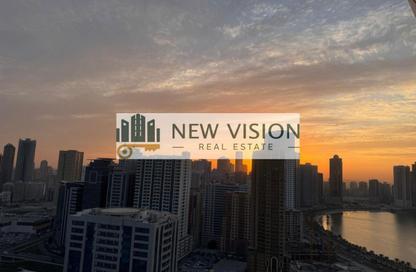 Apartment - 3 Bedrooms - 2 Bathrooms for rent in Riviera Tower - Al Khan Corniche - Al Khan - Sharjah