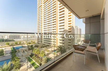 شقة - 2 غرف نوم - 3 حمامات للايجار في جولدن دريم برج 1 - منطقة 18 - قرية جميرا الدائرية - دبي