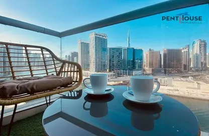 شقة - غرفة نوم - 1 حمام للايجار في ماي فير ريزيدنسي - الخليج التجاري - دبي