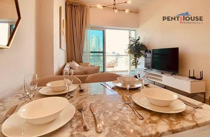 Apartment - 1 Bedroom - 1 Bathroom for rent in Mayfair Residency - Business Bay - Dubai