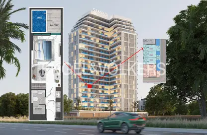 شقة - 1 حمام للبيع في سامانا ليك فيوز 2 - مدينة دبي للإنتاج (اي ام بي زد) - دبي