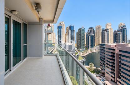 Apartment - 1 - 2 for rent in The Waves Tower A - The Waves - Dubai Marina - Dubai
