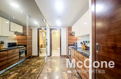 Apartment - Studio - 1 Bathroom for rent in Sparkle Tower 2 - Sparkle Towers - Dubai Marina - Dubai