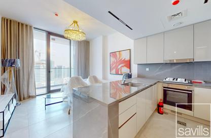 Apartment - 1 - 1 for rent in The Paragon by IGO - Business Bay - Dubai