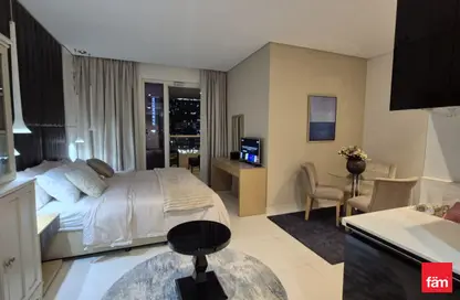 Apartment - Studio - 1 Bathroom for rent in DAMAC Maison Canal Views - Business Bay - Dubai