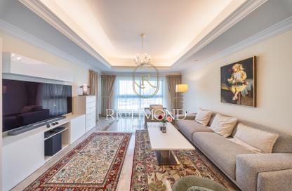 Apartment - 1 - 2 for rent in The Fairmont Palm Residence South - The Fairmont Palm Residences - Palm Jumeirah - Dubai