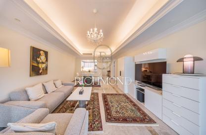 Apartment - 1 - 2 for rent in The Fairmont Palm Residence South - The Fairmont Palm Residences - Palm Jumeirah - Dubai