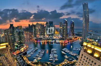 Apartment - 3 Bedrooms - 4 Bathrooms for sale in Marina Shores - Dubai Marina - Dubai
