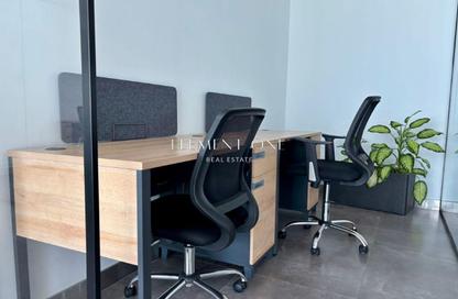 Office Space - Studio - 1 Bathroom for rent in The Binary Tower - Business Bay - Dubai