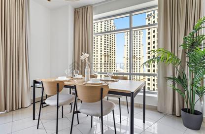 Apartment - 1 Bedroom - 1 Bathroom for rent in Sanibel Tower - Park Island - Dubai Marina - Dubai