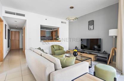 Apartment - 1 Bedroom - 1 Bathroom for rent in Sanibel Tower - Park Island - Dubai Marina - Dubai