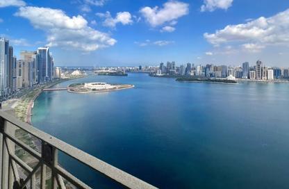 Apartment - 3 - 4 for rent in Al Bassam Tower - Al Majaz 3 - Al Majaz - Sharjah